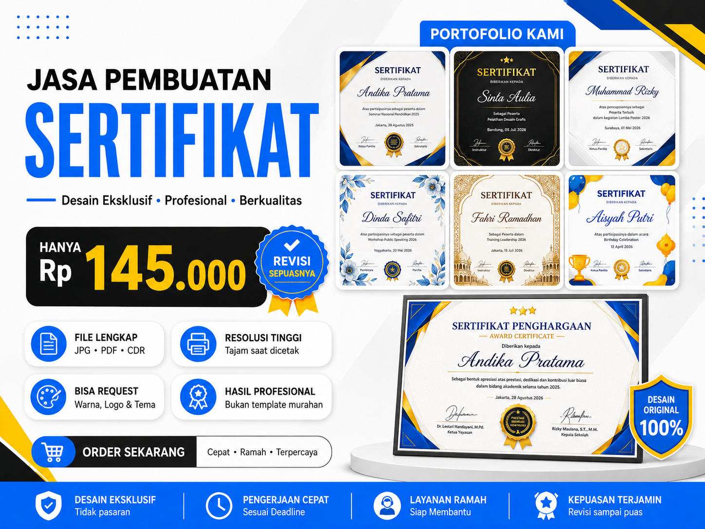 Desain Sertifikat